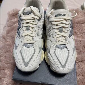 New Balance Women's 9060 Sneakers in Sea Salt/Silver